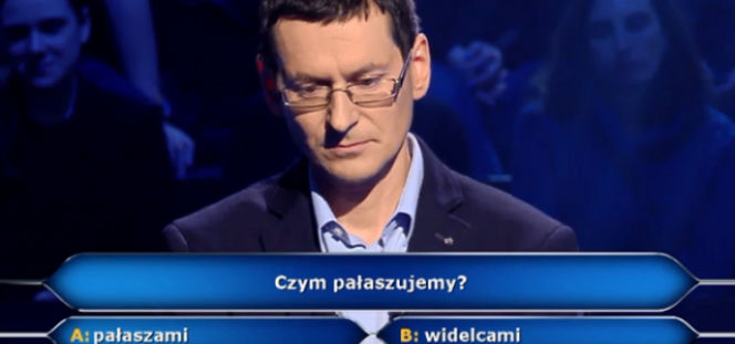 Czym pałaszujemy? Odpowiedź na pytanie z Milionerów 