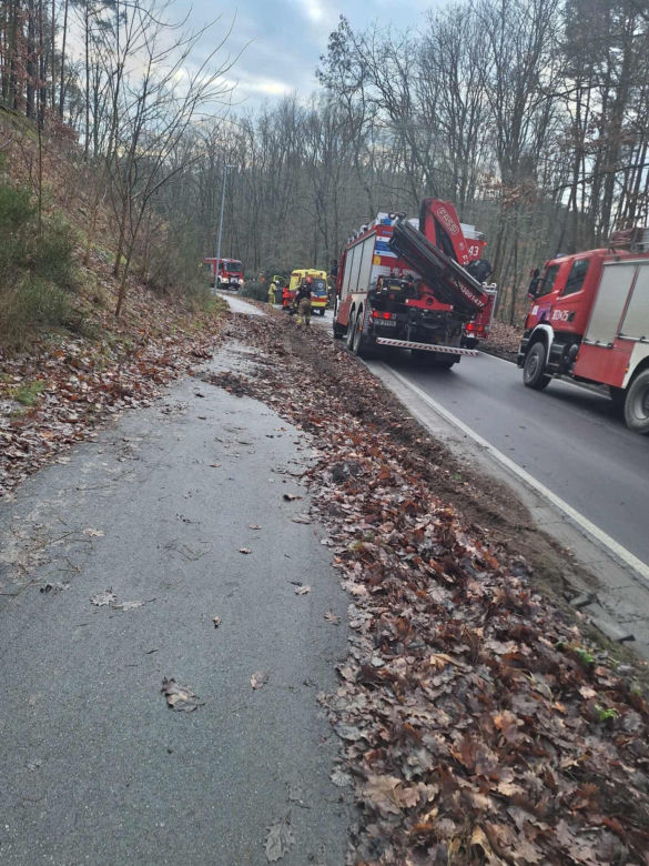 Koszmarny wypadek pod Bydgoszczą! Matka i maleńkie dziecko w szpitalu [ZDJĘCIA]
