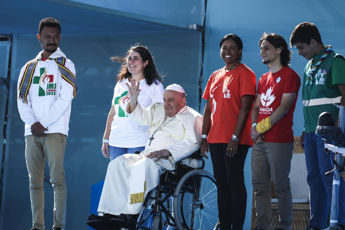 ŚDM 2023 w Lizbonie. Tłumy wiernych i wielka spowiedź. Podczas, której obecny jest Papież Franciszek