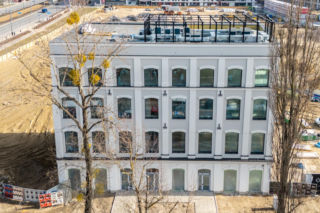 NOHO ONE w Warszawie w budowie