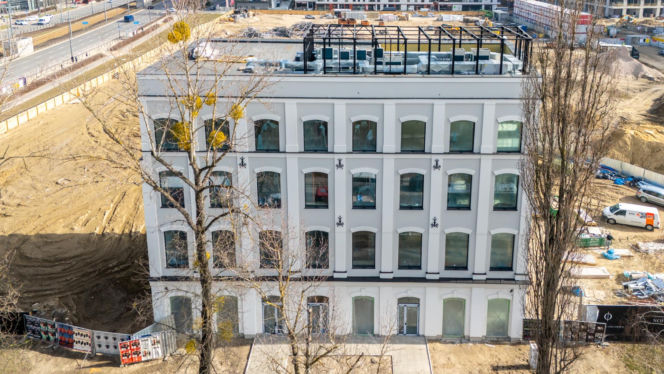 NOHO ONE w Warszawie w budowie