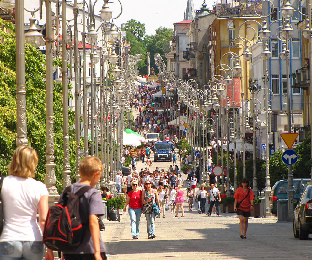 Ulica Sienkiewicza w Kielcach