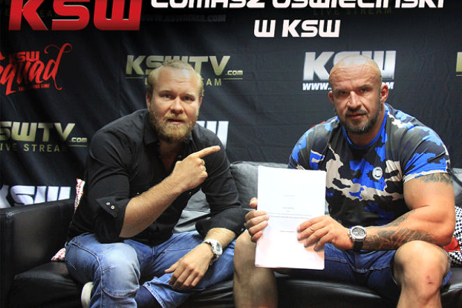 Tomasz Oświeciński w KSW! Z kim i kiedy walka?