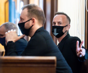 Adam Nergal Darski w sądzie