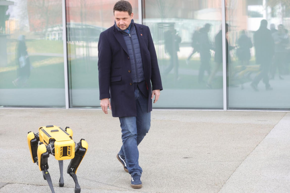 Pies-robot w Centrum Nauki Kopernik