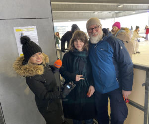 Kryte lodowisko przy Hali Urania