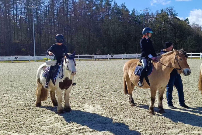 Konna święconka w Szczecinie