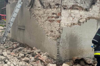 Potężny wybuch zniszczył dom w Wólce Poznańskiej