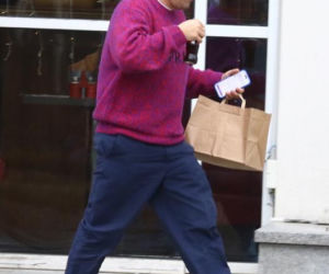 Michał Koterski z dziewczyną na spacerze