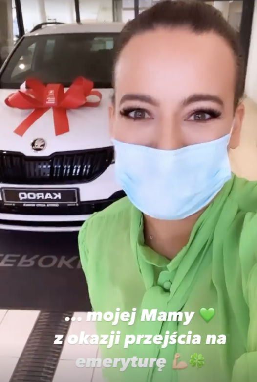 Anna Mucha odebrała nową Skodę
