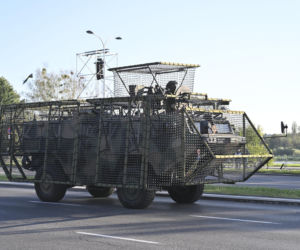 Próba generalna defilady wojskowej w Warszawie