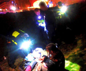 Strażnicy miejscy pomogli zaatakowanej kobiecie w Warszawie