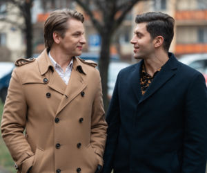Przyjaciółki 17 odc. 198. Andrzej (Adam Adamonis), Robert (Krzysztof Wieszczek)