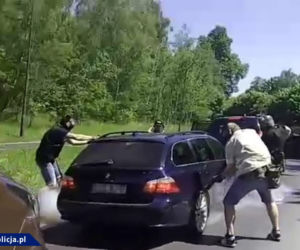 Zatrzymanie Azera Azada A. przez policjantów CBŚP