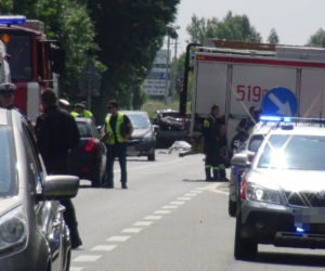 Potworny wypadek w Grębiszewie. Zginęła rodzina