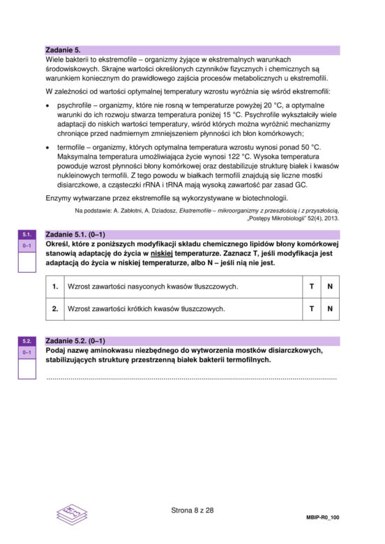 Matura 2024: biologia. Arkusze CKE i odpowiedzi. Poziom rozszerzony [Formuła 2023]