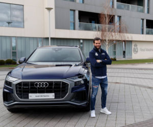 Piłkarze drużyny Real Madryt odebrali nowe samochody Audi