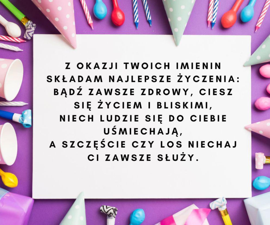życzenia imieninowe