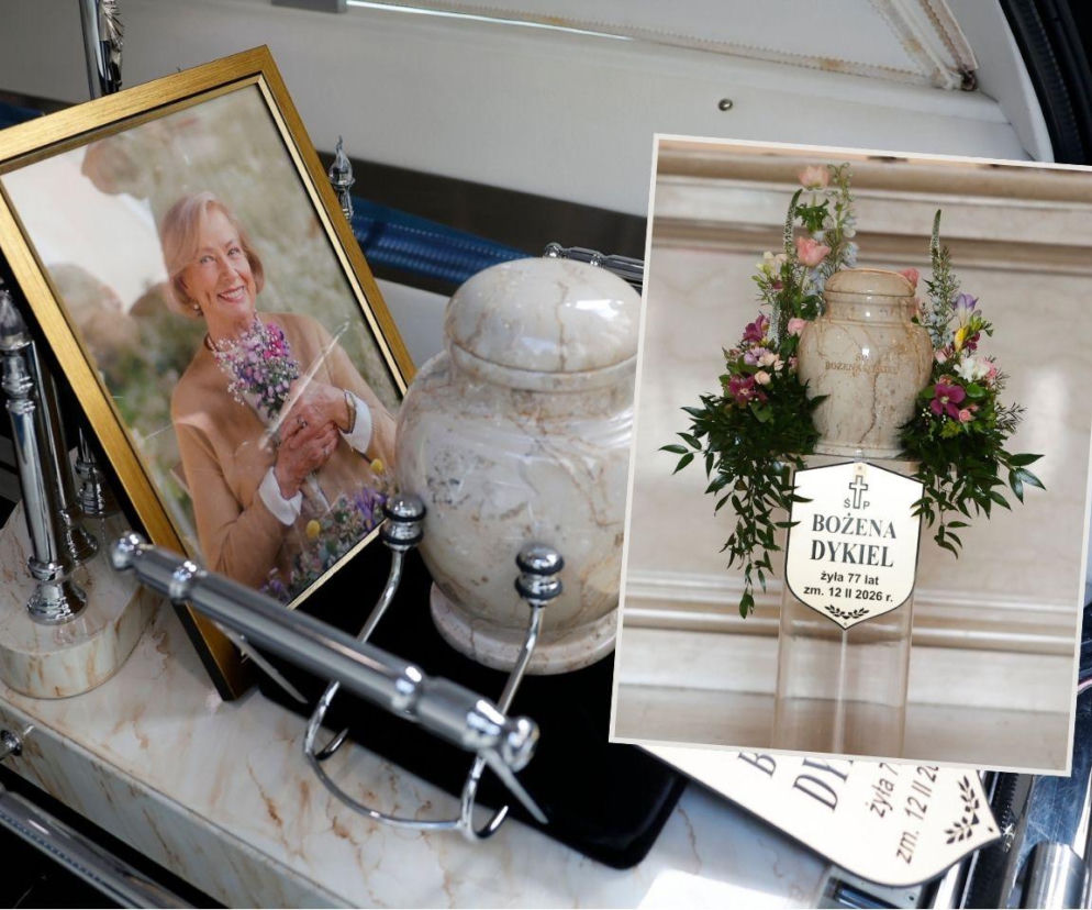 Pogrzeb Bożeny Dykiel