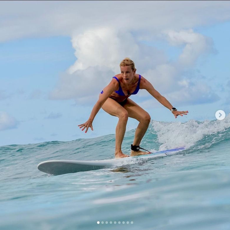 Hawaje, bikini i fale! Anita Werner zaskoczyła odważnym hobby