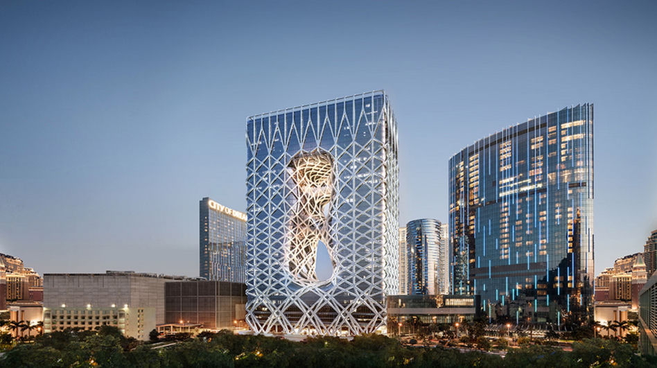 Egzoszkielety w architekturze: projekt konstrukcji hotelu Morpheus w Makao