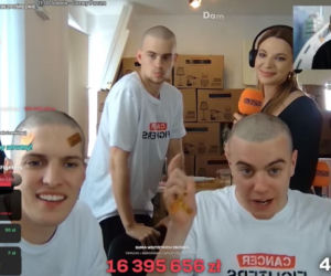 Kasia Węsierska na streamie Łatwoganga