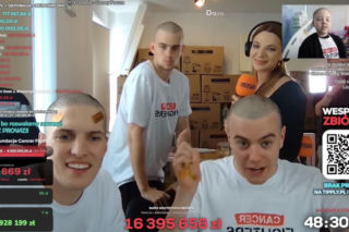 Kasia Węsierska na streamie Łatwoganga
