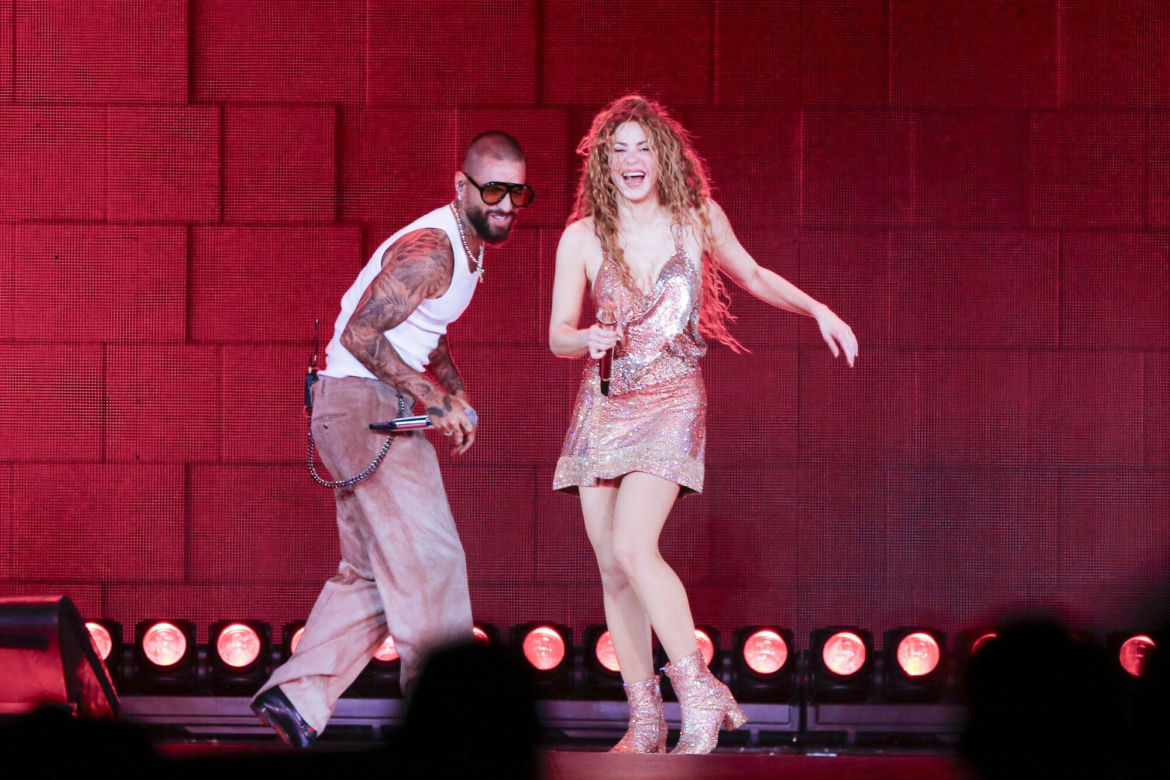 Shakira i Maluma w 2025 roku