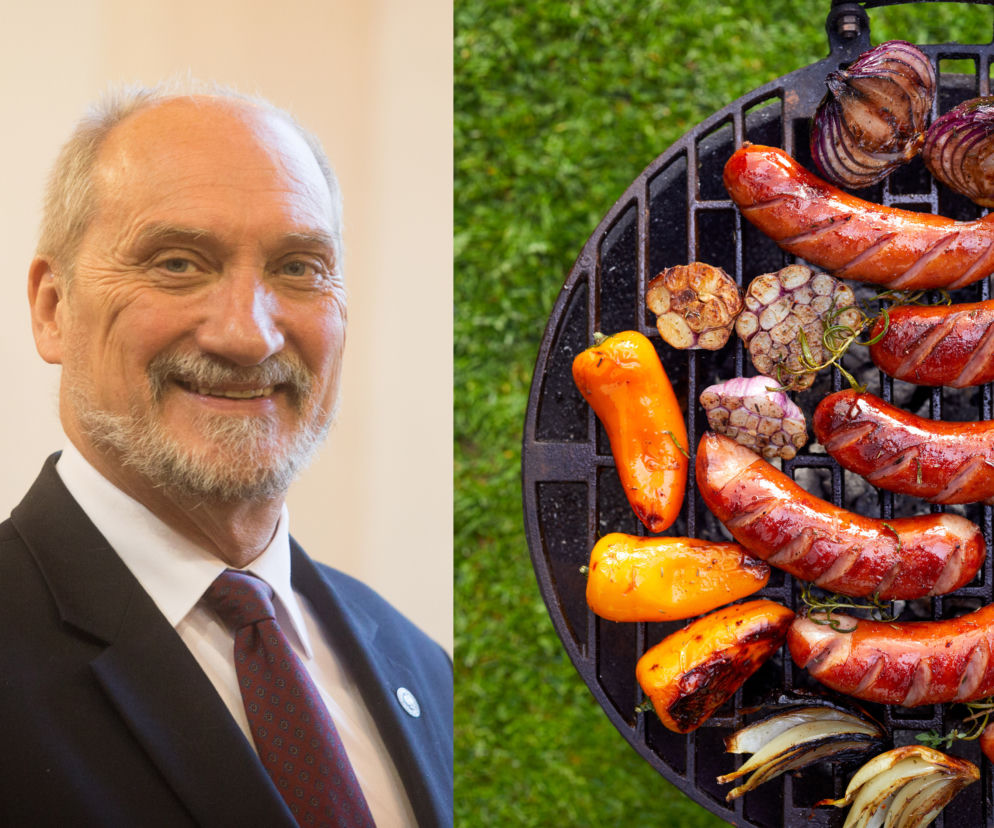 Antoni Macierewicz na grillu