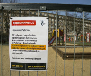Kolejne dzielnice zamykają place zabaw