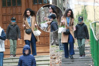 Marta Kaczyńska przyłapana ze święconką! Skromny koszyczek i stylowy strój [ZDJĘCIA]