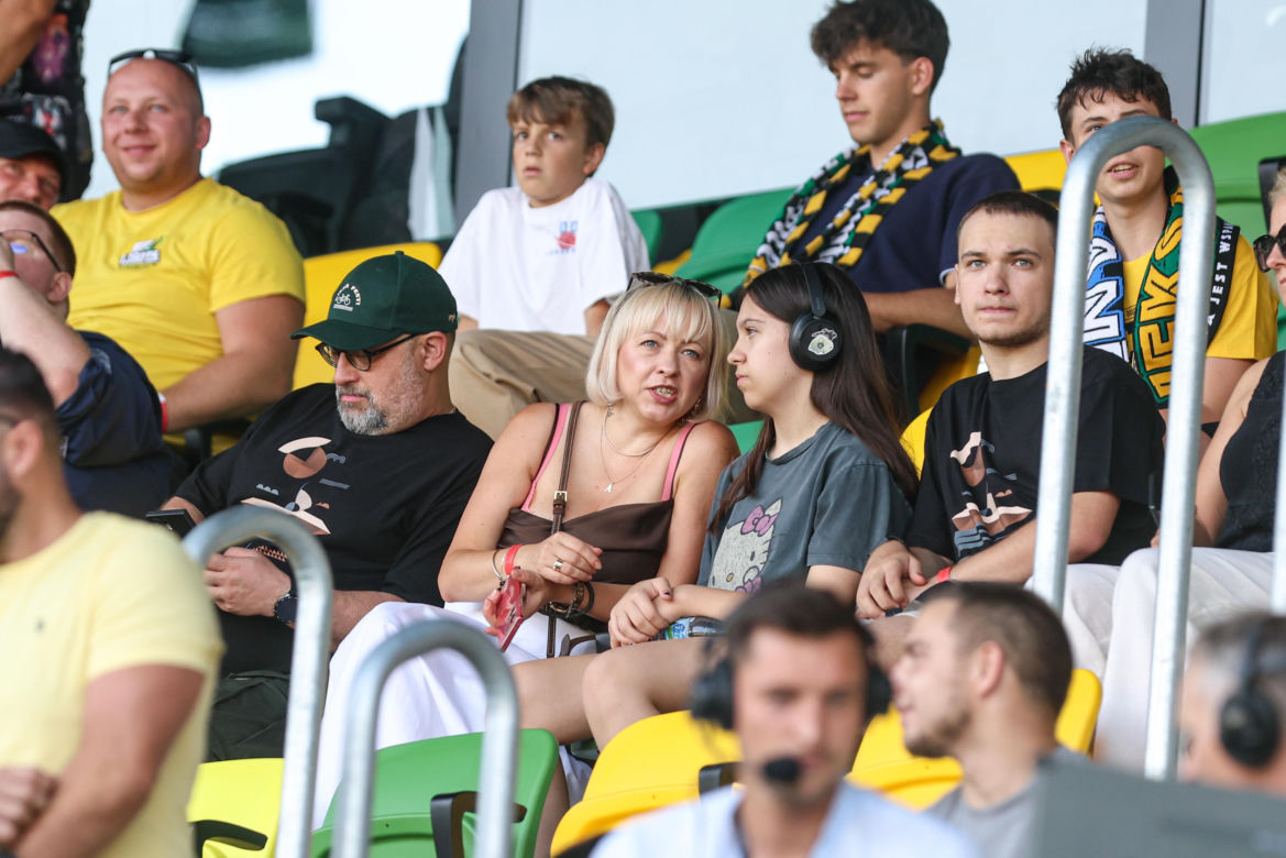 Kibice na meczu GKS Katowice - Arka Gdynia