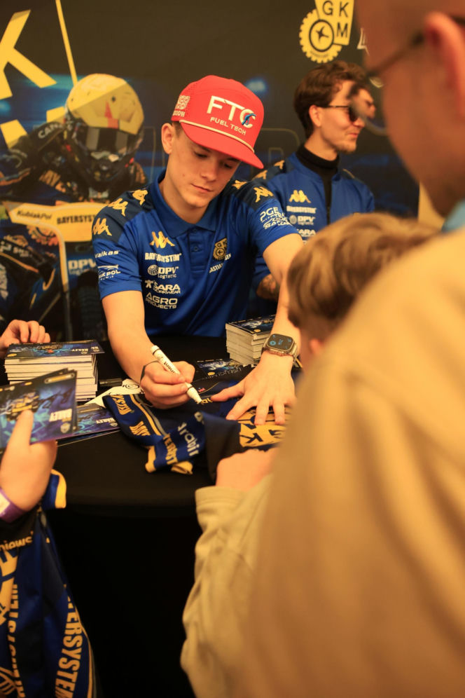 Kibice spotkali się z zawodnikami GKM-u Grudziądz