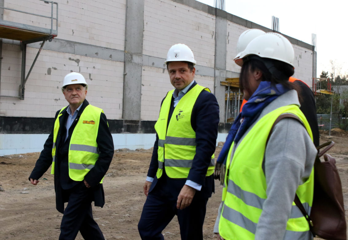 Rafał Trzaskowski pojechał do Wesołej
