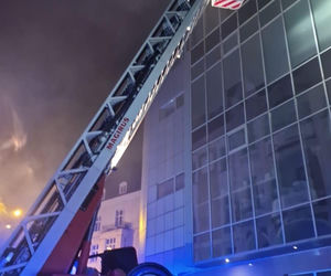 Pożar w Tarnowie: Płonął dom handlowy Krakus. Co było przyczyną?