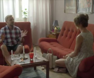 O mnie się nie martw 7, odcinek 9, Krzysiek (Paweł Domagała), Marta (Katarzyna Ankudowicz)