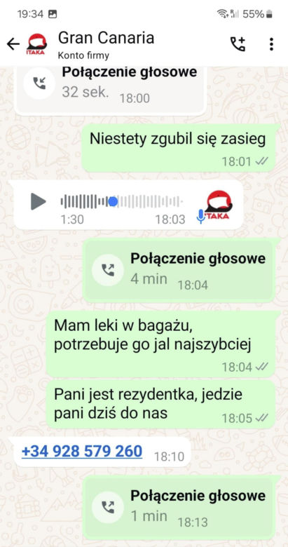 Wymarzone rajskie wakacje zmieniły się w koszmar bez bagażu i leków