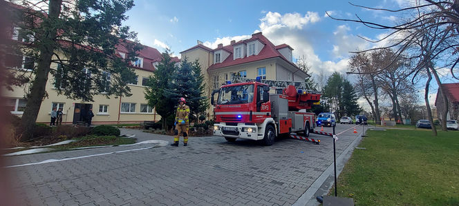 Próbna ewakuacja w zamojskim "rolniczaku"