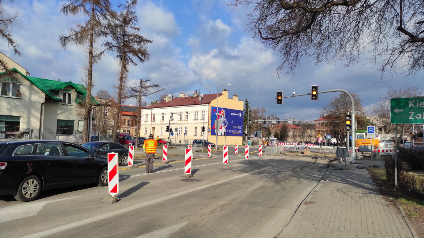 Kolejny etap remontu ul. Krasińskiego w Tarnowie