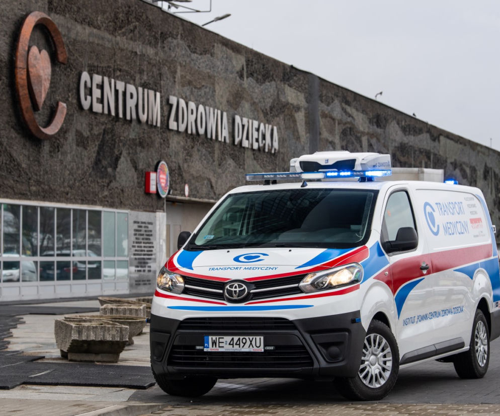 Specjalistyczna Toyota Proace na służbie w Centrum Zdrowia Dziecka