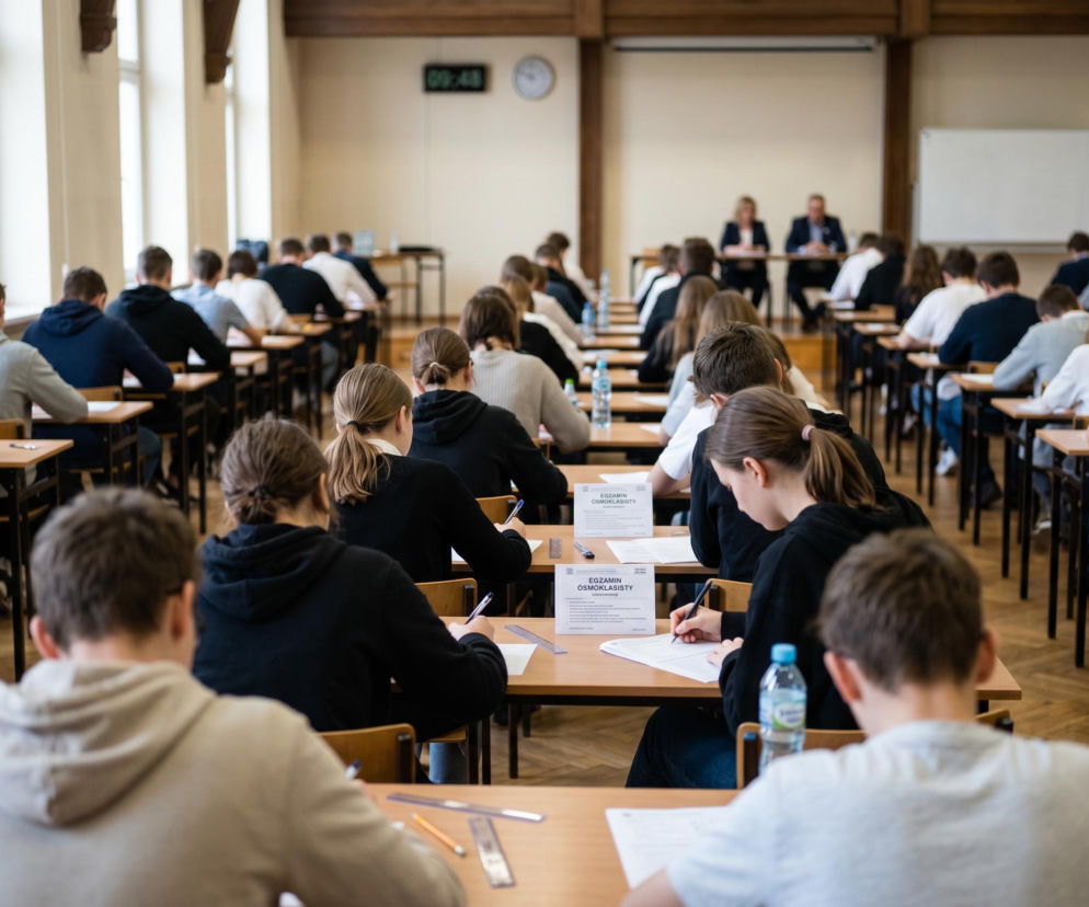 Egzaminy ósmoklasisty 2026 matematyka. Kiedy jest i ile trwa E8 z matematyki?
