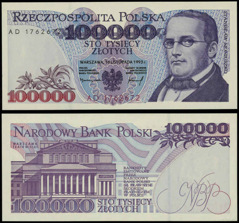 100 000 złotych