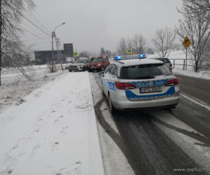 W Tuchowie ZDERZENIE czterech pojazdów. Utrudnienia na drodze 