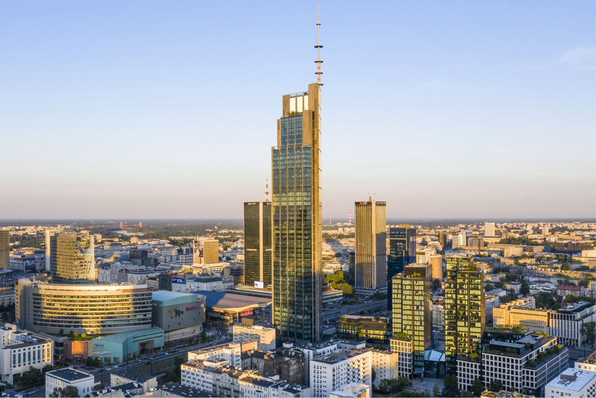 Varso Tower najwyższy wieżowiec Warszawa