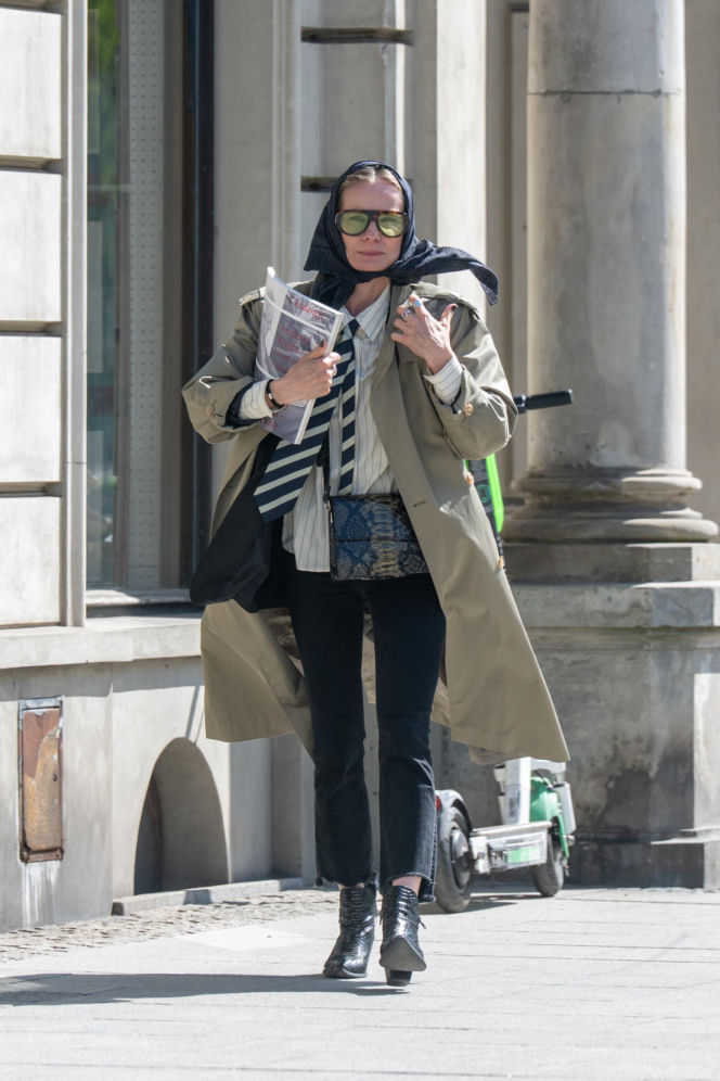 Magdalena Cielecka walczy z wiatrem