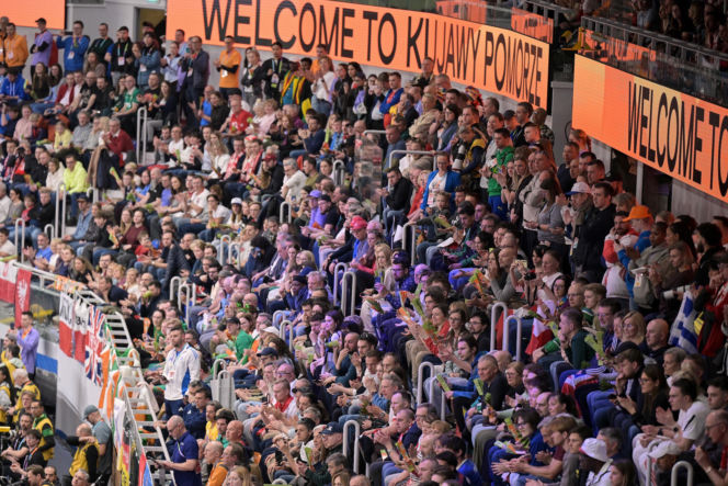 Halowe Mistrzostwa Świata w Lekkoatletyce Kujawy Pomorze 26 w Toruniu: Zdjęcia kibiców i zawodników z soboty, 2. dnia imprezy