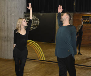 Kulesza uczy Gałązkę tańczyć