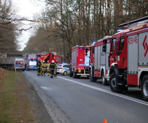 Tragedia na DW 408 pod Sośnicowicami. Kierowca zmarł po długiej walce [ZDJĘCIA]