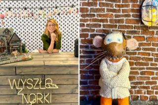 Nie budzą strachu, a zachwycają. Filcowe myszki Joanny. Zwróć uwagę na postać Hannibala Lectera