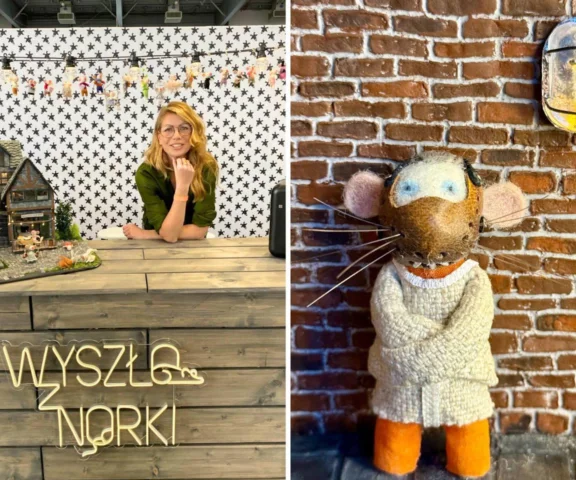 Nie budzą strachu, a zachwycają. Filcowe myszki Joanny